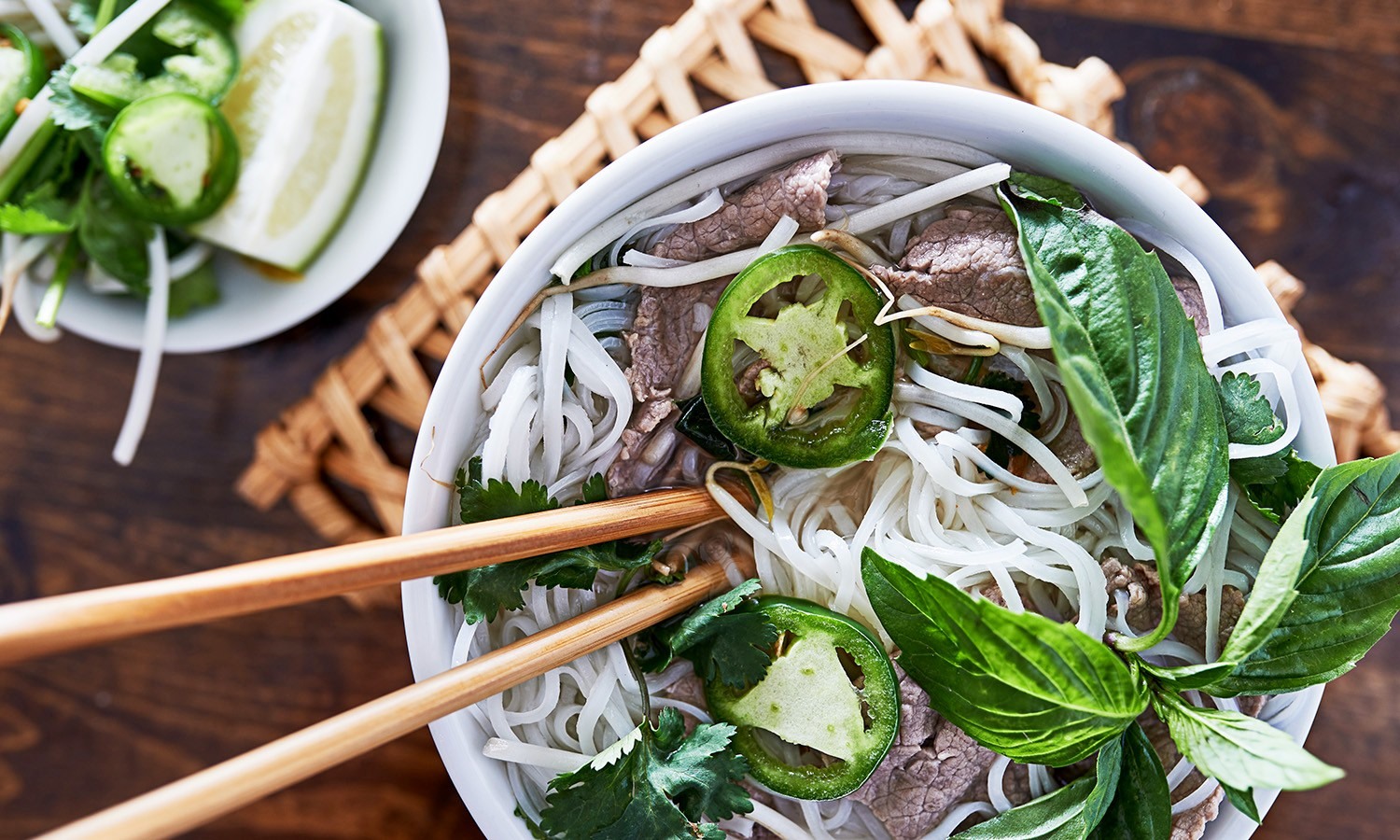 Pho-Reisbandnudelsuppe